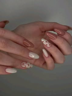 Fur Nails, Winter Nail Art Designs, Kylie Nails, Chic Nail Art, Amazing Nails, Cherry Nails, Subtle Nails, Simple Gel Nails, Casual Nails