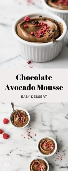 Avocado Mousse Recipe, Keto Mousse, Chocolate Avocado Mousse, Avocado Chocolate Mousse