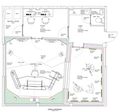 the floor plan for a home gym