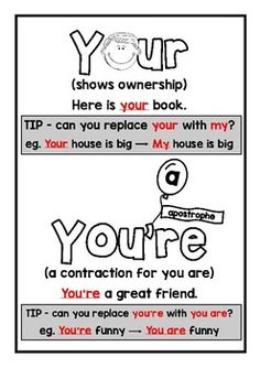 a poster with the words you're and your friends