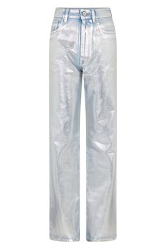 Straight Leg Silver Jeans, Silver Jeans Womens, Spring Denim, Metallic Jeans, American Jeans, Summer Denim, Teddy Coat, Silver Jeans, Straight Leg Trousers