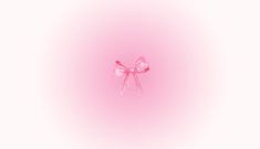 a pink background with a bow on the top and bottom part of the image in full color