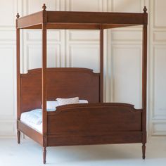 Lovely Louis Canopy Bed Tate House Canopy Bed, Light Wood Queen Bed With Posts, Arch Canopy King Bed, Four Poster Bed Mcgee, Rustic Wood Bed Frame Canopy, Modern Four Poster Bed Corner, 4 Post Bed Antique, Natural Wood Four Poster Bed, Childs Four Poster Bed