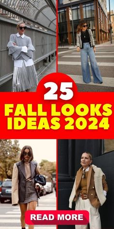 Fall Fashion Looks 2024, Fashion Trends Fall 2024/2025, Chic Fall Outfits 2024, Autumn Outfits 2024 Women, Trending Birthday Outfits, Mid Size Jeans, Trendy Casual Outfits, Unique Fashion Outfits