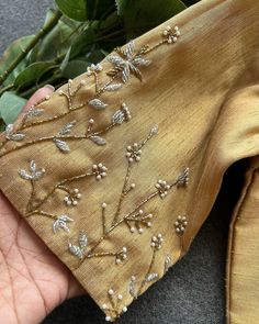 Readymade Blouses at manufacturing price. International shipping available.  CLICK  ON THE IMAGE TO JOIN US , to order the product. Blouse Handwork, Banarasi Blouse, Worked Blouse, Ready Made Blouse, Handwork Blouse, Saree Fancy, Sarees For Girls, Hand Beaded Embroidery