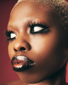 Black Editorial Makeup, Close Ups Photography, Close Up Photography Face, Photoshoot Makeup Ideas, Close Up Reference, Close Up Portrait Photography, Editorial Makeup Photography, Black Editorial, Fashion Editorial Makeup