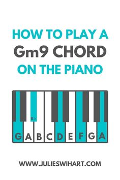 how to play a cmai's chords on the piano by julia hartt