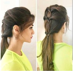 Braid Hair Dos, Trendy We Fryzurach, Easy Hacks, Front Hair, Hair Upstyles, Vintage Wedding Hair, Zain Imam, Hair Braid Videos