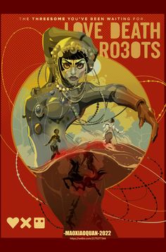 ArtStation - Love, Death & Robots Season 3爱死机3-《吉巴罗》 동화 삽�화, Cool Tech Gadgets Electronics, Comic Covers, Design Graphique, Graphic Poster, Season 3, Aesthetic Art