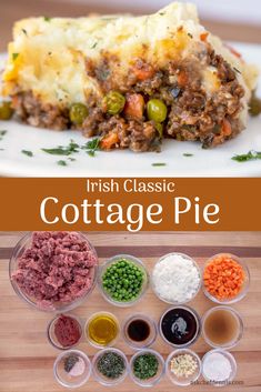 an image of irish cottage pie on a plate