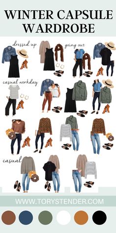 Capsule Wardrobe Dresses, Capsule Wardrobe Casual, Capsule Wardrobe Women, Essentials Aesthetic, Capsule Wardrobe Outfits, Airplane Essentials, Fashion Capsule Wardrobe, Winter Capsule, Winter Capsule Wardrobe