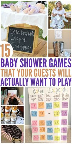 baby shower games that your guests will actually want to play