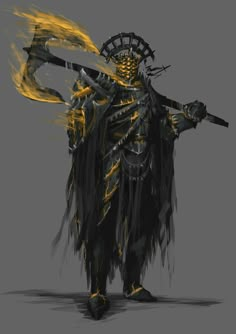 Demon Knight Art, Guerriero Samurai, Red Lion, 다크 판타지, Knight Art, 캐릭터 드로잉, Lion Art