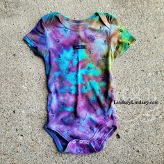 Actual item Will not bleed Tie Dyed by Artist: Lindsey A Lindsey Baby Tie, Tie Dye Kit, Tie Dye Tank Top, Heart For Kids, Kits For Kids, Daughter Love, Baby Month By Month, Our Kids