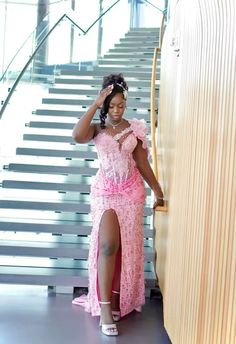 Pink African Prom Dress, Pink Dresses For Graduation, Sweet 16 Pink Dresses, Pink African Dress, Prom Pink Dress, Pink Sweet 16 Dress, Prom Dresses Pink, Dream Prom Dress