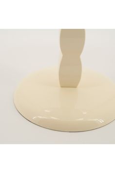 a white object sitting on top of a table