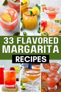 33 flavored margarita recipes that are perfect for any type of party