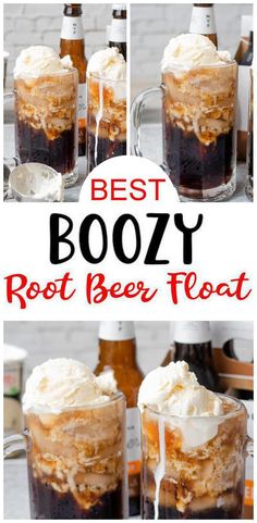 the best boozy root beer float recipe