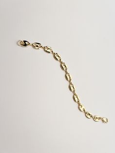 *This chain is a suitable base for a charm bracelet! To build your custom charm bracelet: add this bracelet and add any of our available charms to your cart. Leave us a note if you care about the order of your charms, otherwise, we will choose what we think looks best (we're pretty good at it)! Bold and classic 8mm mariner link style bracelet, measures 7" in length. Please let us know if you need additional length to ensure proper fit. Vintage brass plated in a heavy layer of bright and shiny 14 Everyday Yellow Gold Charm Bracelet With Extender, Gold Oval Link Oyster Bracelet Gift, Everyday Chain Link Bracelets With Charms, Everyday Gold Metal Bracelet With Lobster Clasp, Gold Charm Bracelet With Rectangular Links And Lobster Clasp, Everyday Gold-tone Bracelet With Lobster Clasp, Gold Bracelet With Lobster Clasp And Oval Link, Gold Oval Link Bracelet With Lobster Clasp, Gold Chain Bracelet With Charms In 14k Gold