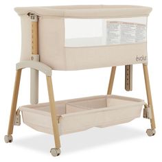 Evolur Lullaby Portable Bassinet — buybuy BABY Bassinet With Wheels, Tiny Nursery Space, Best Bassinets For Newborns, Baby Bassinet Ideas, Newborn Furniture, Bassinets For Baby, Bassinet Ideas, Baby Bassinet Bedside, Uppababy Bassinet