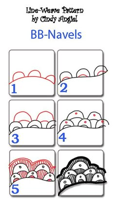 an image of how to draw a bed in four easy steps with pictures on it