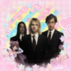 Kawaiicore Nirvana Phone Theme, Pink Nirvana Wallpaper, Nirvana Matching Pfp, Nirvana Wallpaper Laptop, Nirvana Silly, Nirvana Banner, Nirvana Pfp, Nirvana Meme, Nirvana Fan Art