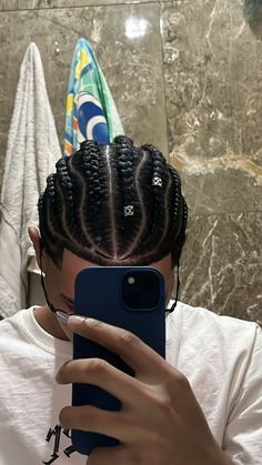 Black Man With Cornrows, Star Cornrows, Cornrolls Hairstyles Braids Men, Braids For Men Cornrows Style, Braids On Men, Cornrows With Designs, Cornrows Braids For Black Men, Freestyle Braids For Men, Man Braids Hairstyles