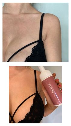 You Bronze Self Tanning Mousse Before & After. Evens skin tone and blends over stretch marks beautifully. #selftan #sunlesstanning #tan #tanning #diy Male Pattern Baldness, Pattern Baldness, Chinese Herbs, Herbal Hair, Improve Blood Circulation, Hair Regrowth