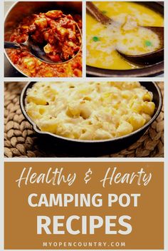 healthy and hearty camping pot recipes