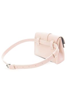 More than an elevated fanny pack, the Aria Belt Bag can fit any size phone, wallet, and other essentials. With exterior and interior loops, and an adjustable, removable leather strap, the Aria can be worn 5 ways: as a belt bag, a crossbody, a shoulder bag, a sling bag, or a clutch. Wear 5 Ways: Belt Bag, Sling, Shoulder, Crossbody, Clutch Scratch & water-resistant Italian Pebbled leather What Fits: Any size phone; card slots, interior zip pocket for essentials Removable and adjustable leather st Rectangular Blush Satchel For Travel, Blush Rectangular Travel Satchel, Blush Travel Bag With Adjustable Strap, Blush Rectangular Satchel With Removable Pouch, Blush Rectangular Satchel For Travel, Chic Pink Phone Bag For Everyday, Blush Satchel With Detachable Strap For Travel, Crossbody Bags With Belt Loops For Daily Use, Luxury Belt Bag With Adjustable Strap For Daily Use