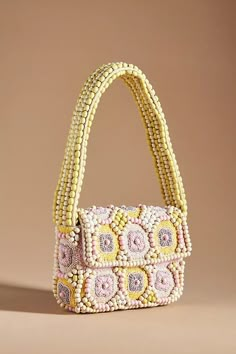 Women's Bags - Handbags, Purses & More | Anthropologie Embroidery Hairband, Bead Bag, Bags Crochet, Bag Business, Unique Purses, Perfect Handbag, Stylish Handbags, Beaded Handbag, Embroidery Motifs