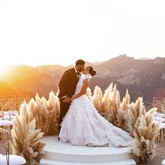 Epic Mountainside Vineward Wedding in Malibu