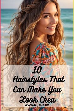 Voluminous Curls, Different Hairstyles