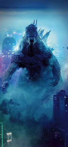 Godzilla Vs Kong, Godzilla Vs, Godzilla, The Ocean, Iphone 12, Wallpapers, Iphone