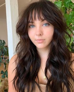 50 Low-Maintenance Wispy Bangs Looks To Try Right Now Messy Wavy Hair, Bang Hairstyles, Light Bangs, Goofy Goober, Long Shag Haircut, Long Shag, Hair Mask For Damaged Hair, Bangs With Medium Hair, Hair Haircuts