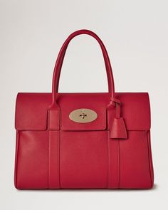 Bayswater Mulberry Bag, Bond Street, Bag Icon, Saved Items, Hand Bags, Scarlet, Leather Bag, Grain, Shoulder Bag