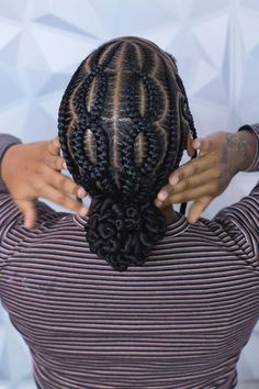 Cross Over Feed In Braids, All Backs Braids, Natural Hair Two Cornrows, Cross Cross Feed In Braids, All Back Braids Styles, Cute Braided Hairstyles On Natural Hair, Cris Cross Stitch Braids, Twist Ideas For Black Women, Signature Hairstyle Ideas