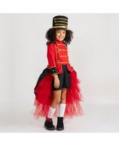 in stock Veterinarian Costume, Beekeeper Costume, Nutcracker Dress, Police Officer Costume, Red Tulle Skirt, Nutcracker Costumes, Drum Major, Kids Dress Up, Military Girl