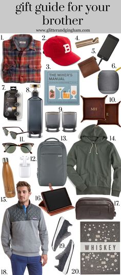 the ultimate gift guide for your brother on father's day is here to give him