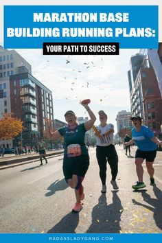 marathon base building running plans your path to success