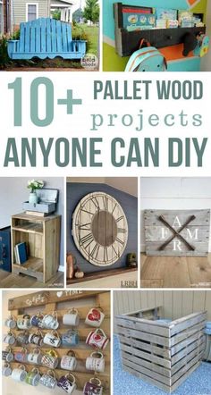 10 pallet wood projects that anyone can diy