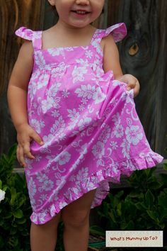 Frills Dress, Dress Tutorials, Frill Dress, Little Dresses, Sewing For Kids, Baby Sewing, Sewing Patterns Free, Free Sewing