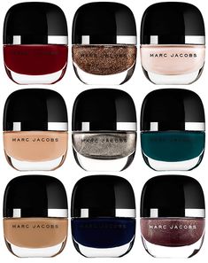 Marc Jacobs Beauty Fall Shades of Enamored #mani #manicure #nailpolish #lacquer Versace Perfume, Alat Makeup, Shine Nails, Latest Makeup, Beauty Equipment, Ladies Night