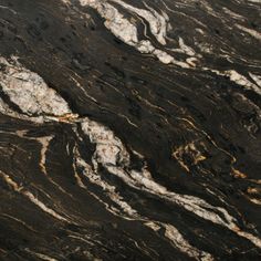 an image of a marble surface that looks like it has been painted black and white