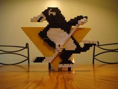 a lego figurine made to look like a woman dancing