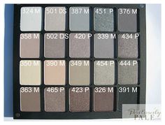 Inglot Freedom System Eye Shadows Cool Neutrals 20 Palette ~ Swatches, Photos, Review, and 20% OFF! - Perilously Pale Cool Neutrals, Beautiful Eyeshadow, Face Jewelry, Makeup Help, Cool Winter, Winter Makeup