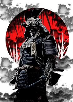 Guerriero Samurai, Ronin Samurai, Japanese Art Samurai, Samurai Tattoo Design, Samurai Wallpaper, Samurai Ninja, Samurai Artwork, Samurai Warriors, Japanese Warrior