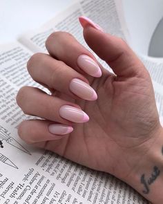 Nails Now, Simple Acrylic Nails, Almond Acrylic Nails, Cute Gel Nails, Soft Nails