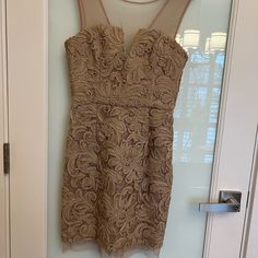 Brand New With Tag Champagne Color Size 2 (Runs Small, Fits Like A 0) Champagne Cocktail Dress, Champagne Cocktail, Bcbgmaxazria Dresses, Champagne Color, Champagne, Colorful Dresses, Cocktail Dress, Size 2, Mini Dress