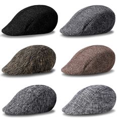 PRICES MAY VARY. What You Will Receive: the package comes with 6 pieces of men's newsboy caps in multiple colors, enough quantity to meet your needs of daily use and replacement, you can also share them with your friends and family members Comfortable to Wear: the Irish hats for men are mainly made of quality polyester with fine lining, soft and skin friendly, breathable and moisture absorbing, comfortable to touch, bringing you nice wearing experience One Size Fits Most: the newsboy cap for men Irish Hat, Flat Cap Men, Man Hat, Herringbone Tweed, Newsboy Cap, News Boy Hat, Flat Cap, Different Outfits, Herringbone Pattern